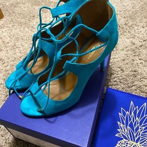 Aquazzura Christy sandals.